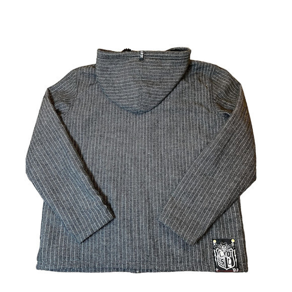 Lost Ent Monsters of Mayhem Wool Blend Fleece Skater Zip Front Jacket 90's‎ M - Picture 10 of 10